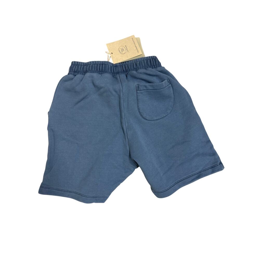 NEW NWT Sz 10y Sunday Collective boys blue cotton shorts natural dye organic - Picture 2 of 2